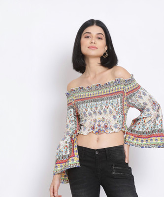 OXOLLOXO Casual Full Sleeve Checkered Women Multicolor Top