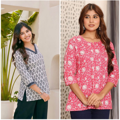 Dream Global Casual Striped Women Multicolor Top