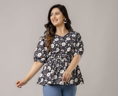 WANRIP Casual Solid Women Multicolor Top