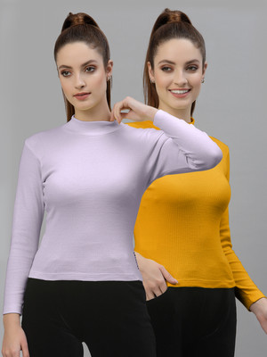 FRISKERS Casual Solid Women Multicolor Top