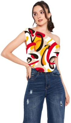 jovo Casual Printed Women Multicolor Top