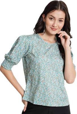 KOTTY Casual Floral Print Women Multicolor Top