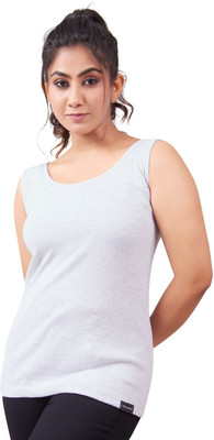 Sembian Casual Solid Women White Top