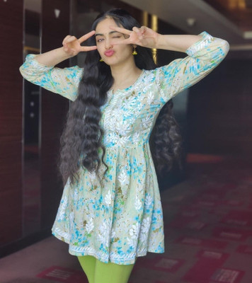 zhouse Formal Printed Women Multicolor Top