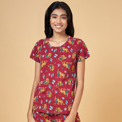 Dreamz by Pantaloons Casual Printed Women Multicolor Top