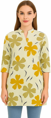 Meher Impex Casual Floral Print Women Multicolor Top