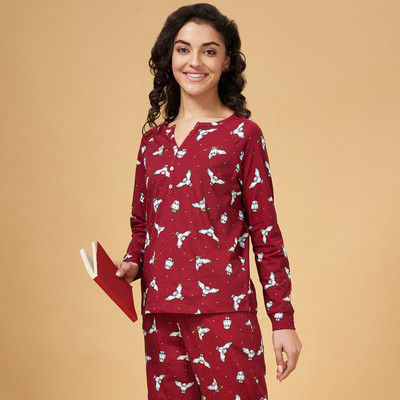 Dreamz by Pantaloons Casual Printed Women Red, White, Yellow Top