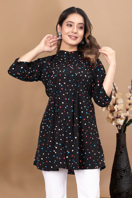 darshak creation Casual Printed Women Multicolor Top