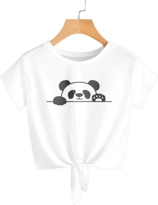 HouseOfCommon Casual Printed Women White Top
