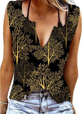 jovo Casual Printed Women Multicolor Top