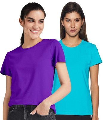 COLOR CAPITAL Casual Solid Women Multicolor Top