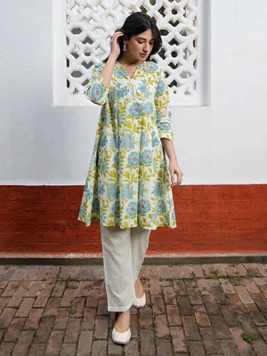 Janasya Casual Printed Women Multicolor Top
