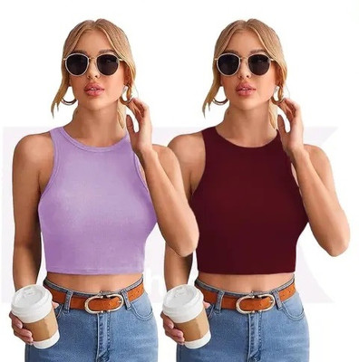 A & K collections Casual Solid Women Multicolor Top
