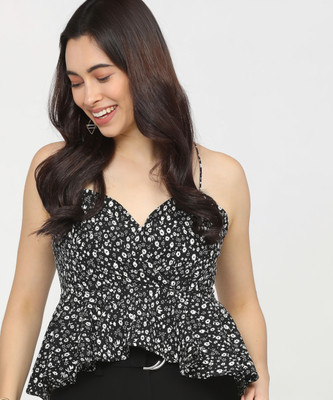 Tokyo Talkies Casual Printed Women Multicolor Top