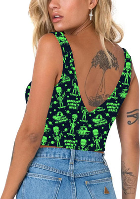 jovo Casual Printed Women Multicolor Top