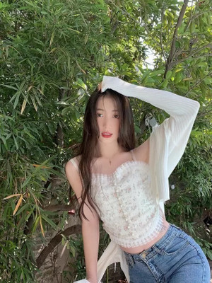 Hirrnik Casual Printed Women White Top