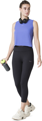 VAN HEUSEN Casual Solid Women Blue Top