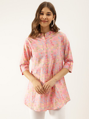 DIVENA Women Printed Casual Multicolor Shirt