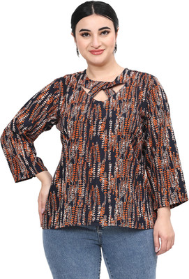 Kalakaari Casual Printed Women Multicolor Top