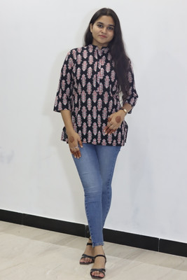 CAndi creation Casual Printed Women Multicolor Top