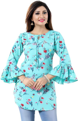 HEMANG FASHION Casual Floral Print Women Multicolor Top