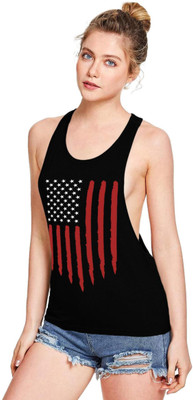 THE BLAZZE Casual Solid Women Black Top