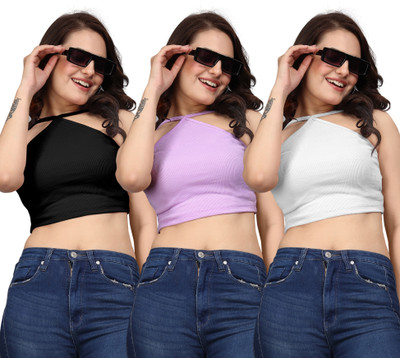 HIRPARA Party Self Design Women Multicolor Top
