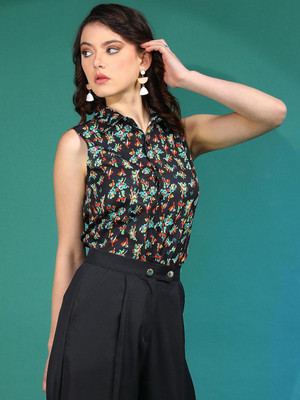 KOTTY Casual Printed Women Multicolor Top
