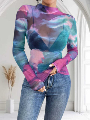 Cozynest Casual Printed Women Multicolor Top