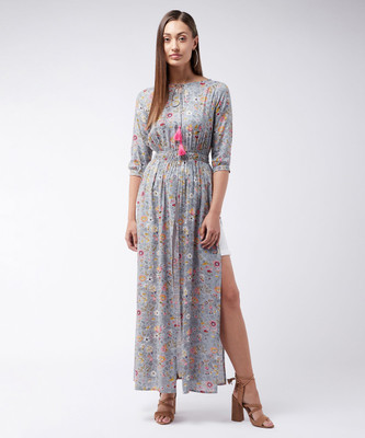 Miss Chase Casual Printed Women Multicolor Top