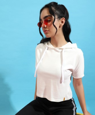 CAMPUS SUTRA Casual Solid Women White Top