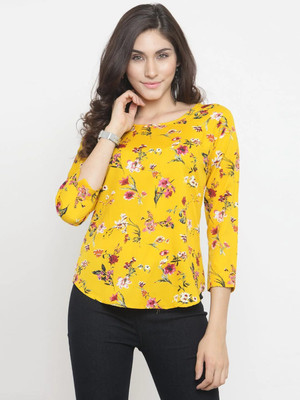 TANDUL Casual Printed Women Multicolor Top