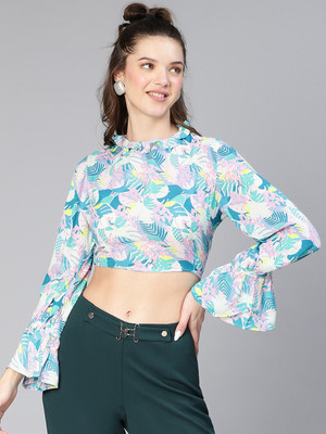OXOLLOXO Casual Printed Women Multicolor Top
