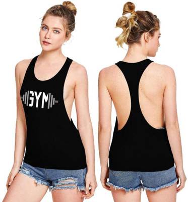 THE BLAZZE Casual Solid Women Black Top
