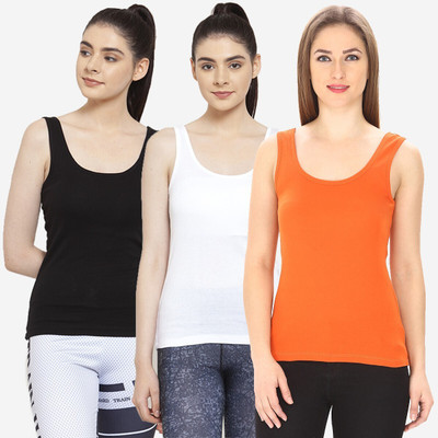FBAR Casual Solid Women Multicolor Top
