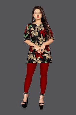 TASHVI CREATION Casual Printed Women Multicolor Top