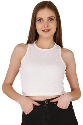 Nihshiv Hub Party Solid Women White Top