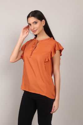 MODYNE Casual Printed Women Pink Top