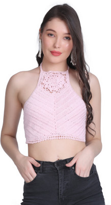 NYCRA Casual Self Design Women Pink Top