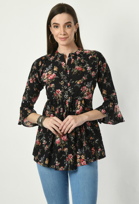 MAURYA Casual Printed Women Multicolor Top