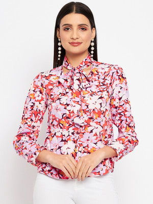 DUKE Casual Printed Women Multicolor Top