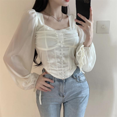 Icw Casual Solid Women Black Top