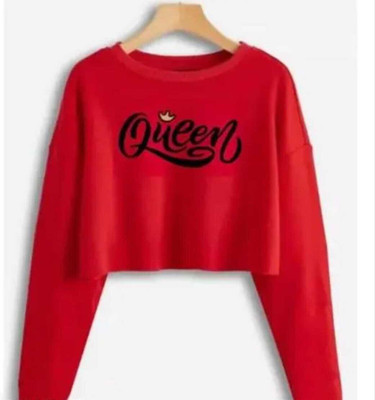 SHRUTI ENTERPRISES Casual Printed Women Red Top