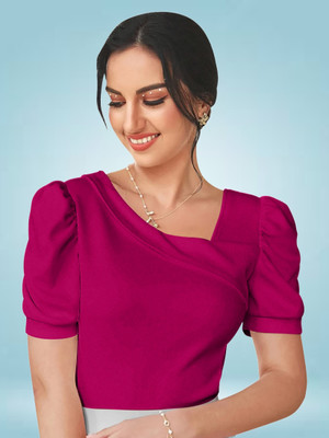 Dream Beauty Fashion Casual Solid Women Pink Top