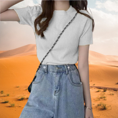 FENDURA Casual Solid Women White Top