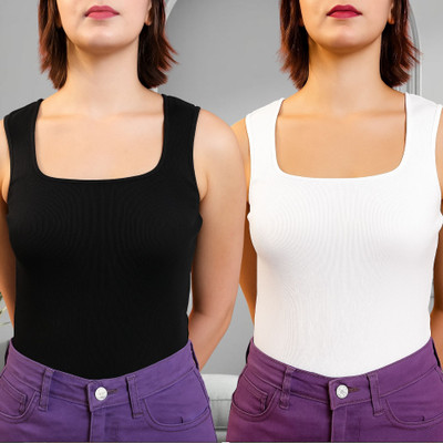 VEERAL Casual Solid Women Multicolor Top