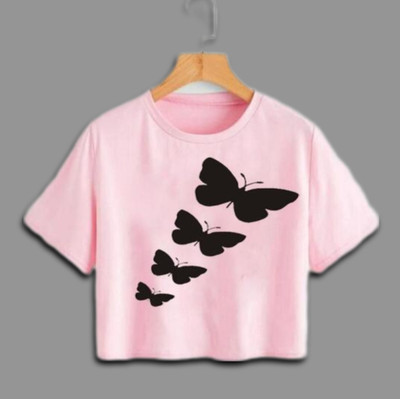 karan gupta Casual Printed Women Pink Top