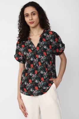 VAN HEUSEN Casual Printed Women Multicolor Top