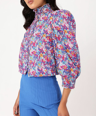 Dressberry Casual Printed Women Multicolor Top