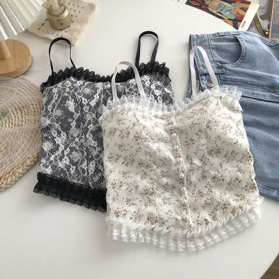 Vinbila Casual Printed Women Black, White Top